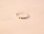 Load image into Gallery viewer, Personalized name ring, band, stacking ring
