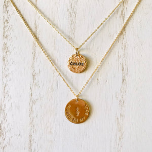 Layering necklaces - two necklace combo