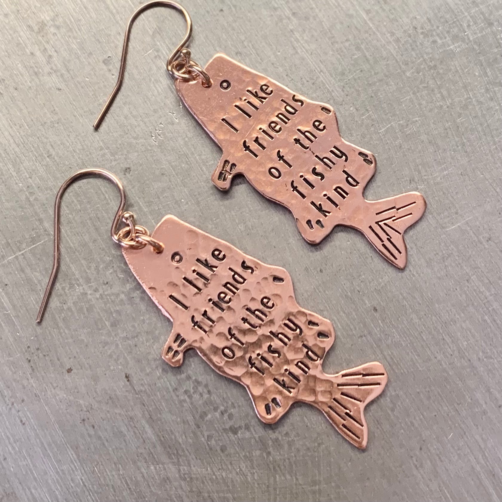 Fishy friends earrings