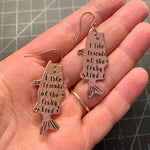 Load image into Gallery viewer, Fishy friends earrings
